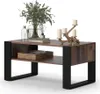 Table basse Vicco Olli Bois antique 92x52.4cm avec Voir les images du produit 7