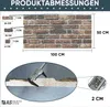 Wandpaneel Backsteinoptik, Styroporpaneel Steinoptik, Produktbild-Vorschau 3