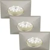 Briloner LED inbouwspots, set van 3, mat nikkel, 5W, 400lm, Productafbeelding-voorbeeld 1