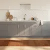The Living Store Teppich Rechteckig Braun 70x400 cm Bambus Produktbild-Vorschau 2