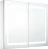 vidaXL LED-Spiegelschrank 80x12,2x68 cm Produktbild-Vorschau 1