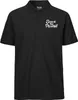 Huuraa Herren Polo Shirt Save the Planet Schriftzug L Black Produktbild-Vorschau 1