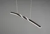 Suspension LED, métal, noir, réglable en hauteur, H 150 cm Voir les images du produit 2