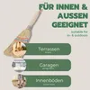 Novatool 3x Kleiner Besen Reisigbesen mit Stiel kurz 28cm Produktbild-Vorschau 3