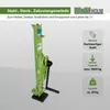 Stockwinde Zahnstangenwinde 3000 kg 72,5-109,5 cm Höhe Produktbild-Vorschau 2