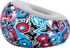 A colorful inflatable chair with a floral pattern. Produktbild-Vorschau
