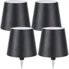 4er-Set Edle Akku Flaschenlampe Schwarz: Dimmbar, 3 Produktbild-Vorschau 7