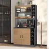 Flieks Cuisine Armoires hautes Buffet de cuisine avec LED, Voir les images du produit 2