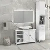 kleankin Meuble sous lavabo, meuble de salle de bain, Voir les images du produit 2
