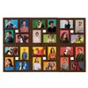Collage Bilderrahmen für 24x(10x15 cm) Fotos Dunkelbraun Produktbild-Vorschau 2