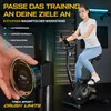 TREX SPORT Ergometer Heimtrainer Fahrrad für Zuhause Produktbild-Vorschau 2