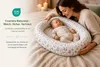 Cosmira Babynest für Neugeborene mit 100 % Baumwollbezug Produktbild-Vorschau 2
