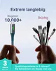 INIU Cavo USB C, [3 pezzi 2m+2m+0,5m] cavo di ricarica 3.1A Anteprima dell’immagine prodotto 8