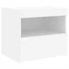 Comodini con luci LED 2 pz. Bianco 50x40x45 cm Anteprima dell’immagine prodotto 9