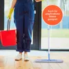 Bodenwischer-Set inkl. 4 Ersatzbezüge - Wischmopp mit Produktbild-Vorschau 3
