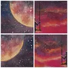 Bild auf Leinwand - Leinwandbild - 4 Teile - Mond Schaukel Produktbild-Vorschau 8