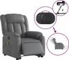 vidaXL Massagesessel mit Aufstehhilfe Elektrisch Grau Produktbild-Vorschau 6