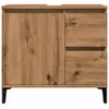 Waschbeckenunterschrank Artisan-Eiche 65x33x60 cm Produktbild-Vorschau 4
