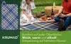 KRUMAD Picknickdecke Wasserdicht 200x200 cm XXL Isoliert Produktbild-Vorschau 8