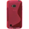 PhoneNatic Case kompatibel mit LG L50 - pink Silikon Hülle Produktbild-Vorschau 3