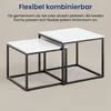 Table basse en bois (lot de 2), Table de salon Moderne, Voir les images du produit 7
