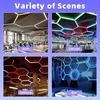 5er-Pack Hexagon LED Deckenleuchte, 200W RGB Dekolicht Produktbild-Vorschau 10