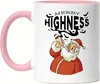 Merry Highness Tasse rosa lustige Geschenkidee Produktbild-Vorschau 1