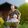 Relaxdays Koło do taczki 4.80 4.00-8, opony z pełnej gumy, Podgląd zdjęcia produktu 5