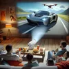 Led Projektor 4K Android 11 Wifi Hdmi Usb Quad-Core Mit Produktbild-Vorschau 5