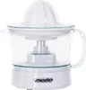 A white electric citrus juicer is shown from the front. Produktbild-Vorschau