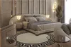 Casa Padrino Luxus Doppelbett Grau / Gold - Hotel & Produktbild-Vorschau 1