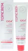 A product shot of a tube of Topicrem CICA soothing cream and its box. Anteprima dell’immagine prodotto