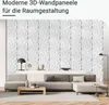 Clanmacy 12pcs 3D Paneele Wandpaneele Polyvinylchlorid PVC Produktbild-Vorschau 6