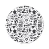 MuchoWow® Mauspad Mousepad Fußball - Sport - Zitate - Produktbild-Vorschau 1