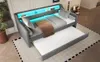 Schlafsofa 90x200 Grau – LED-Beleuchtung, USB, ausziehbares Produktbild-Vorschau 11