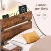 VASAGLE Einzelbettgestell, 120 x 200 cm, mit LED-Leuchten, Produktbild-Vorschau 7
