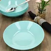6er Set Mint tiefe Suppenteller aus Glas 420ml Pasta Salat Produktbild-Vorschau 3
