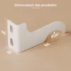 S'AFIELINA Staffa per radiatore 48 × 88 mm Materiale di Anteprima dell’immagine prodotto 5
