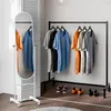 CLP Standspiegel Nane Oval Rollbar weiß Produktbild-Vorschau 7