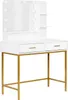 ModernHome FH-DT200067 Schminktisch mit Spiegel und Produktbild-Vorschau 1