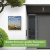banjado Edelstahl Briefkasten mit Zeitungsfach mit Motiv Produktbild-Vorschau 4