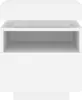vidaXL Nachttische mit LED-Leuchten 2 Stk. Weiß 40x39x48,5 Produktbild-Vorschau 10