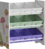 Dětský regál "Boiro" s 9 skládacími boxy 60 x 62 x 30 cm Náhled obrázku produktu 3