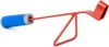A red metal tool with a blue cylindrical attachment, isolated on a white background. Podgląd zdjęcia produktu