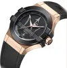 Maserati Potenza Uhr Schwarz,Golden  Herren Schwarz,Golden Produktbild-Vorschau 3
