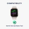 kwmobile 2x Uhrenarmband für Garmin Venu Sq 2 Music / Sq 2 Produktbild-Vorschau 11