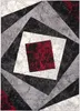Tapiso Teppich DREAM Modern Creme Grau Schwarz Rot  180 x Produktbild-Vorschau 2