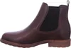 A side view of a brown leather Chelsea boot. Produktbild-Vorschau