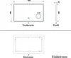 Badspiegel mit Bluetooth 100×60cm Uhr Schminkspiegel Produktbild-Vorschau 10