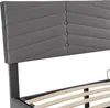 Okwish čalouněná postel 160x200 cm, s laťkovým roštem a Náhled obrázku produktu 8